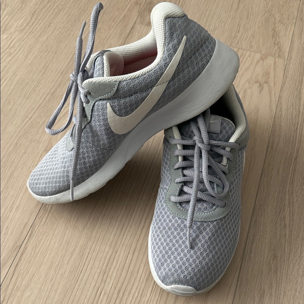 Nike Women’s Light Grey Mesh Running Sneakers